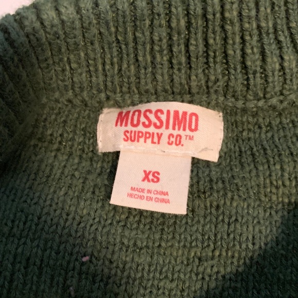 Olive Green Crewneck Sweater - Picture 4 of 4